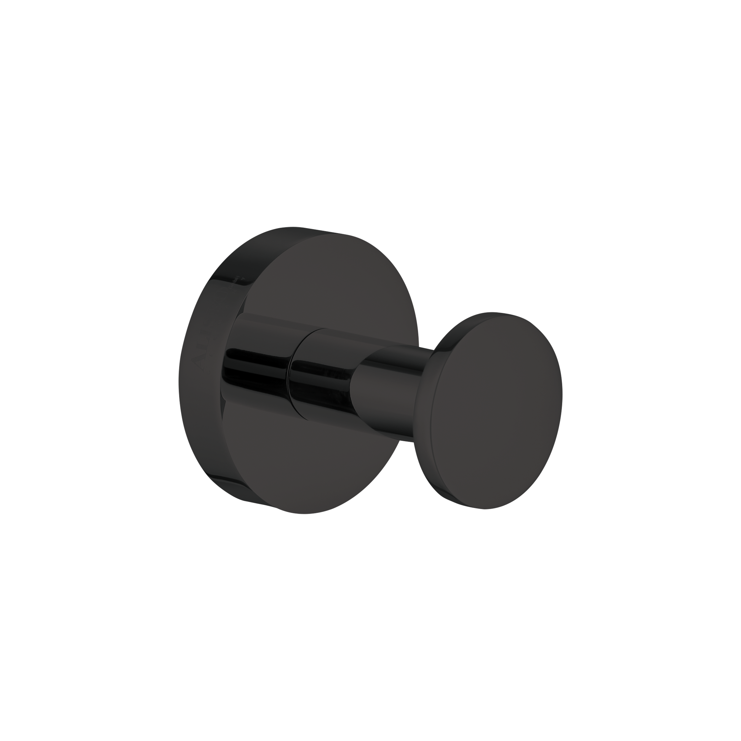 aliseo-nexxus-haken-schwarz-matt-aus-massiv-messing image 1