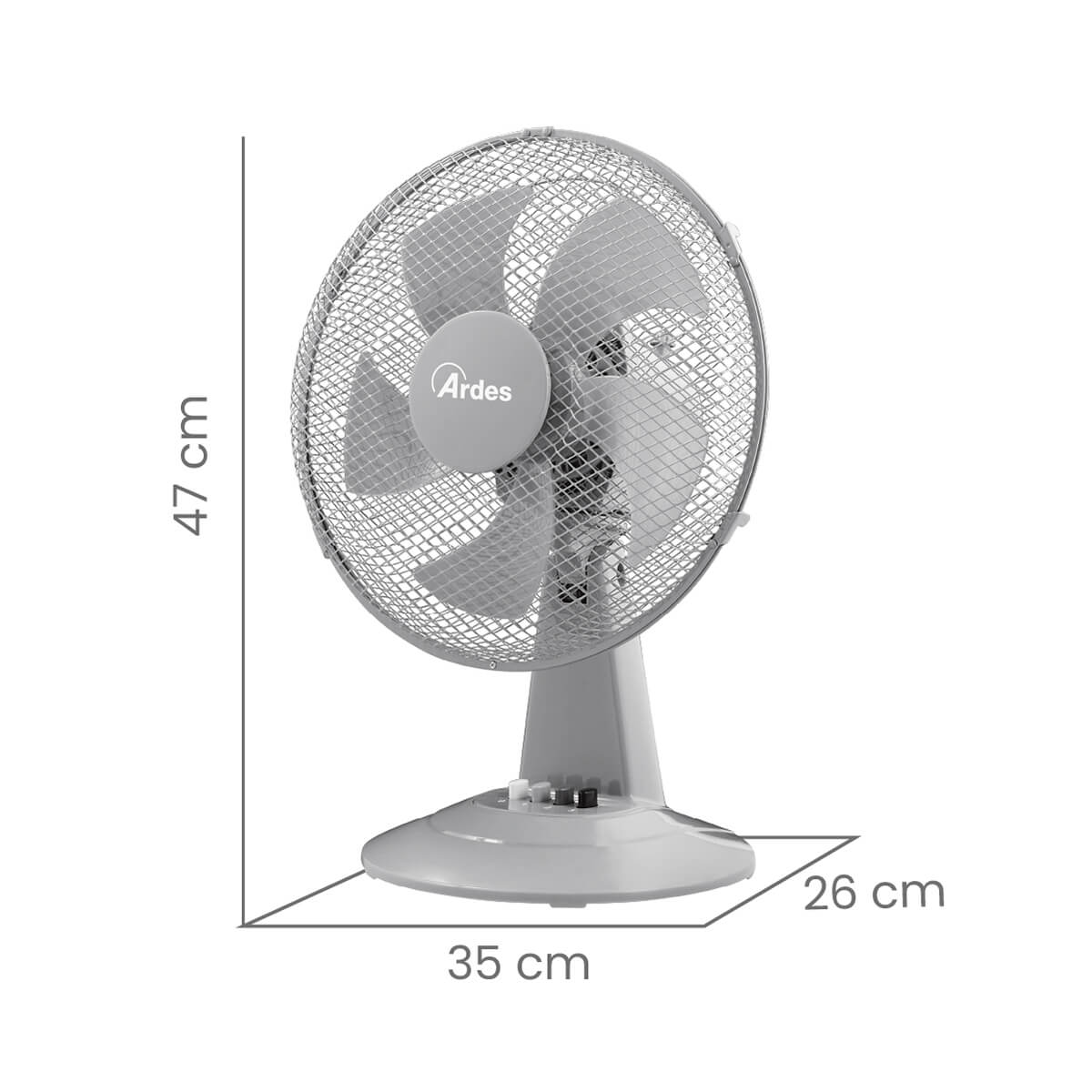 ardes-ar5st30g-steelo-30g-tischventilator-30-cm image 6