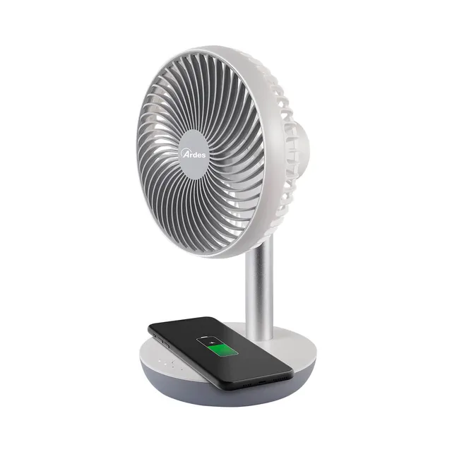 ardes-chargy-ar5f04wc-usb-ventilator-mit-wireless-charging-und-powerbank-8000-ma image 1