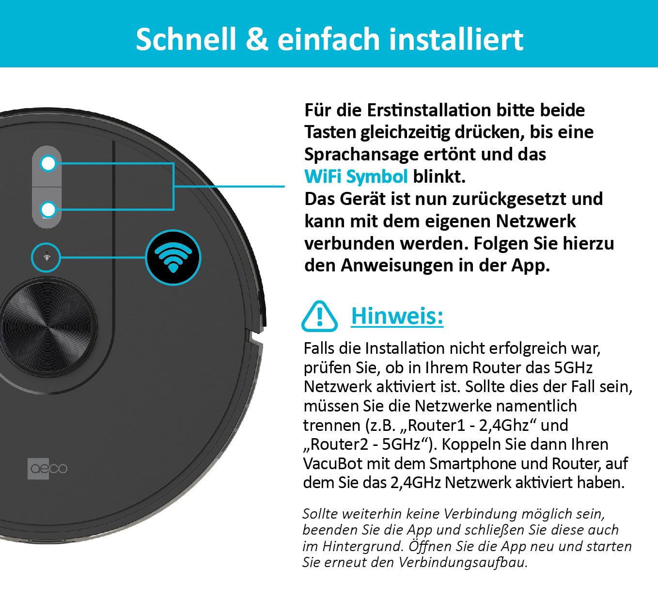 aeco-vacubot-x5-saugroboter-mit-wischfunktion-5000pa image 5