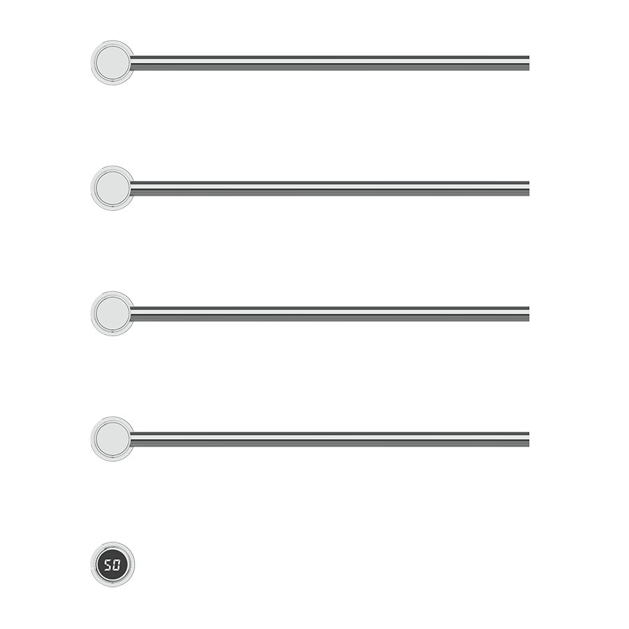 aliseo-pearl-pro-handtuchw-rmer-carbon-digital-19-mm image 2