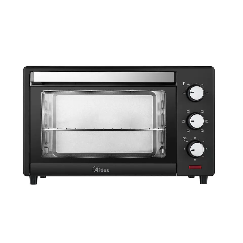 ardes-gustavo-dark-25l-ar6226b-umluft-minibackofen-6-funktionen image 1