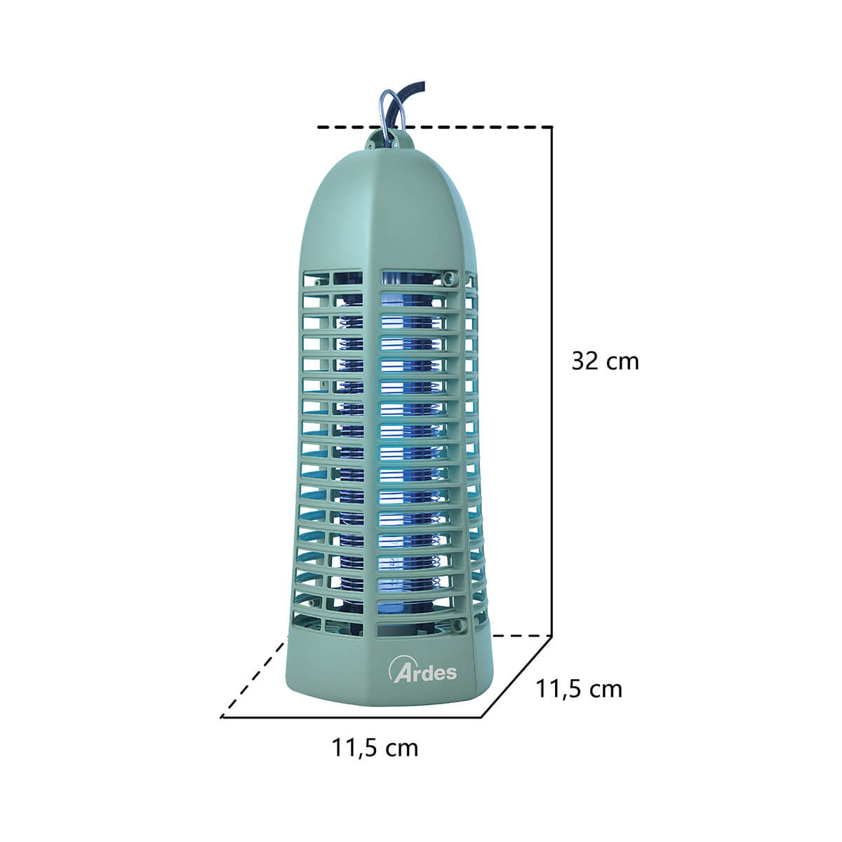 ardes-ar6s09g-zak-9w-green-elektrische-m-ckenlampe-40-m image 2