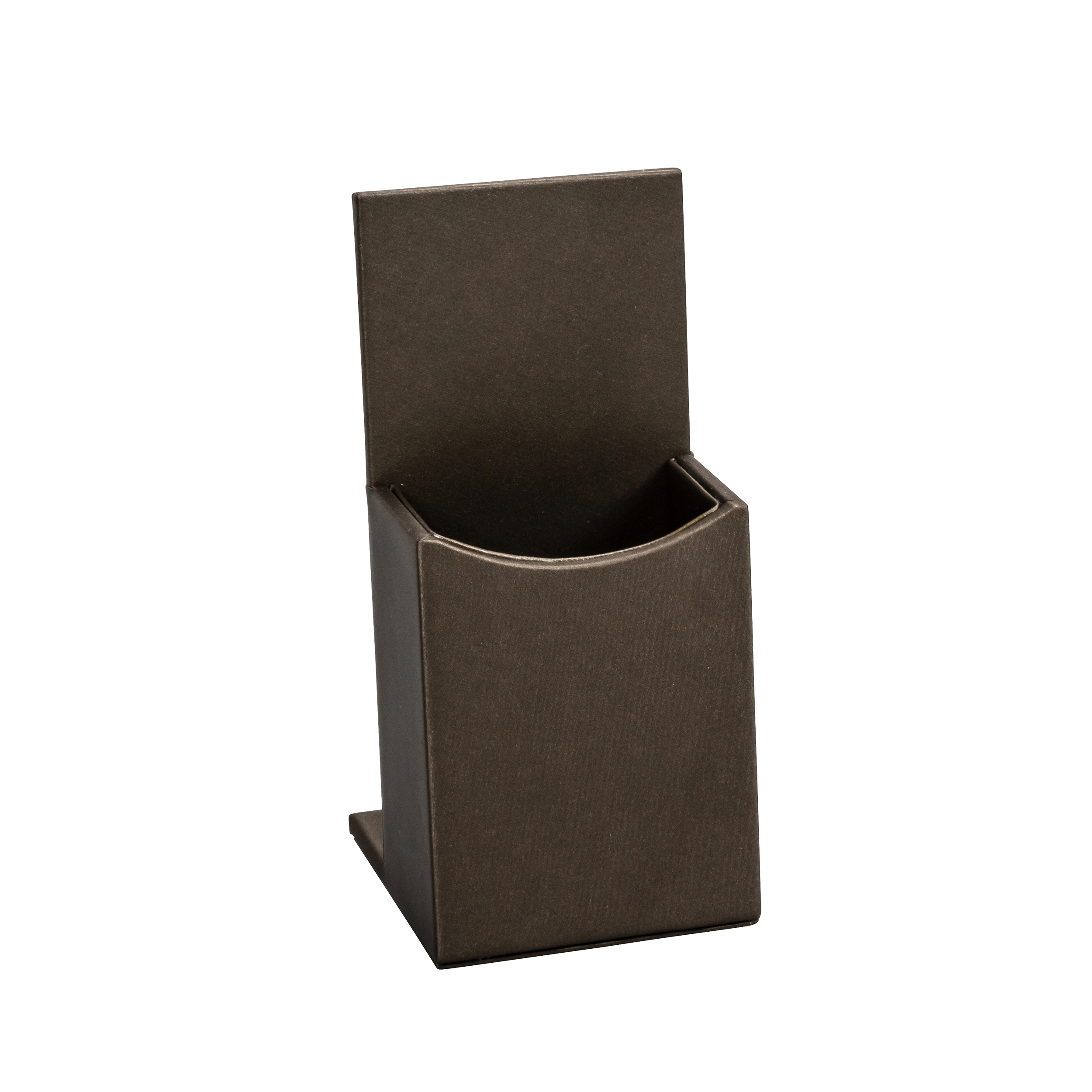aliseo-londoner-fernbedienungsst-nder-kunstleder-schwarz-taupe image 1