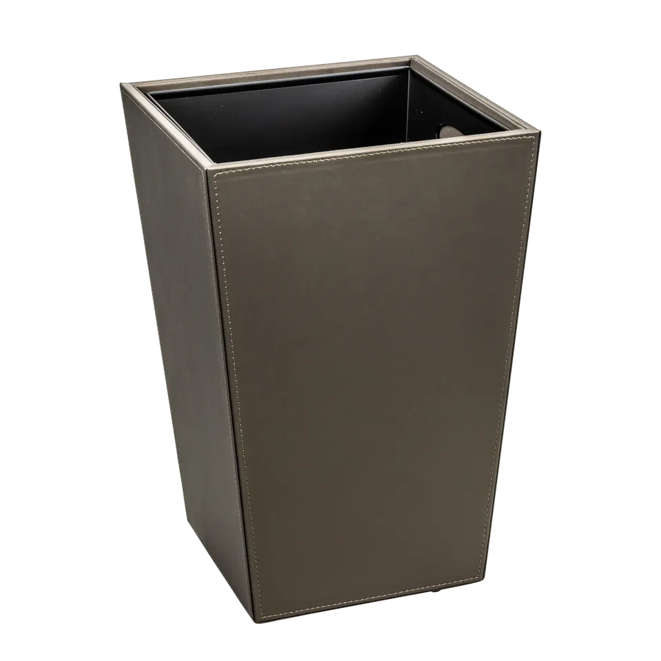 aliseo-londoner-abfallbeh-lter-mit-metalleinsatz-kunstleder image 1