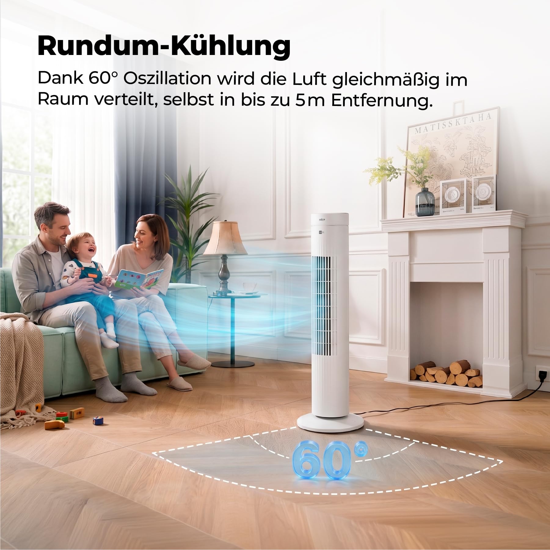 aeco-airx-spin-turmventilator-76-cm-mit-fernbedienung image 5