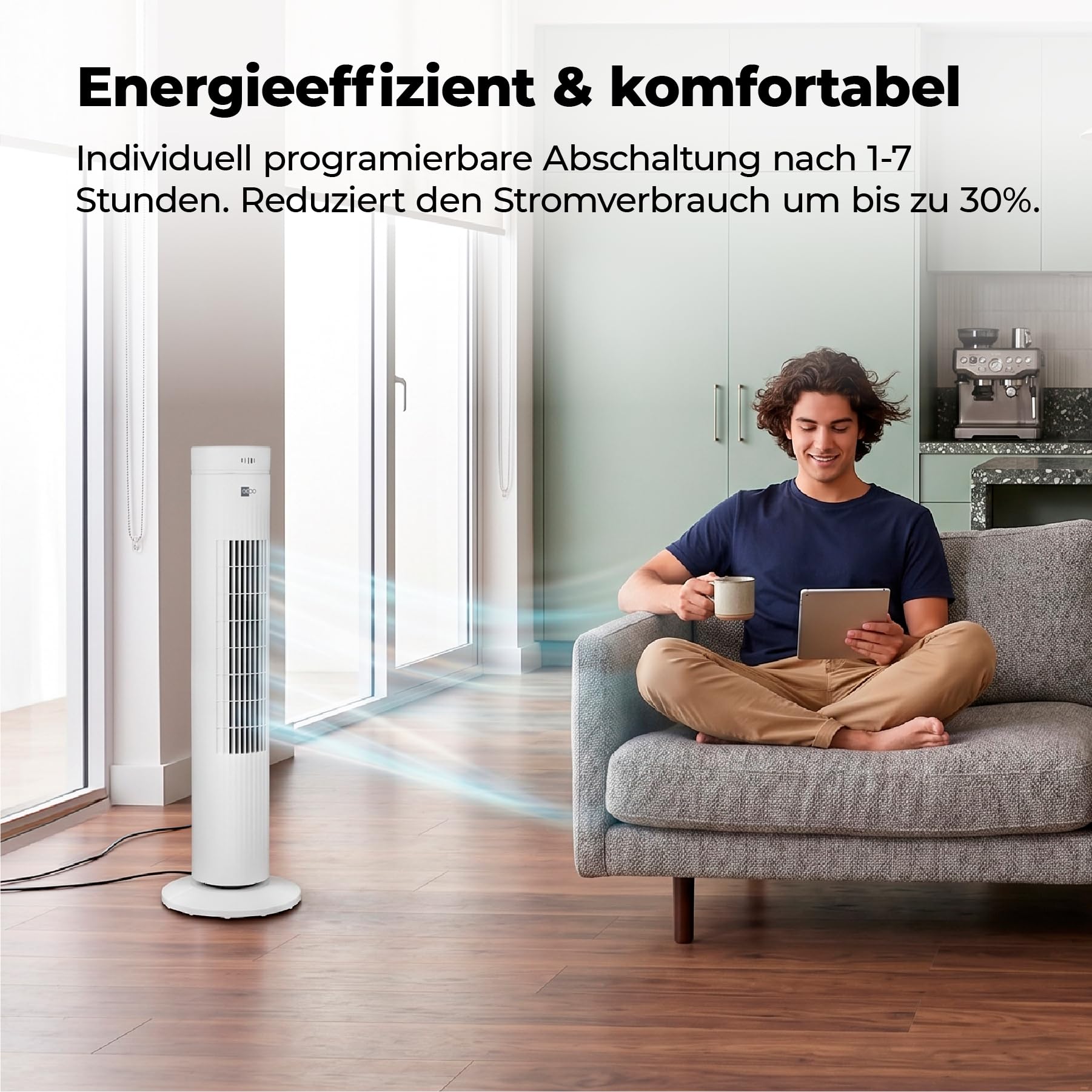 aeco-airx-spin-turmventilator-76-cm-mit-fernbedienung image 6