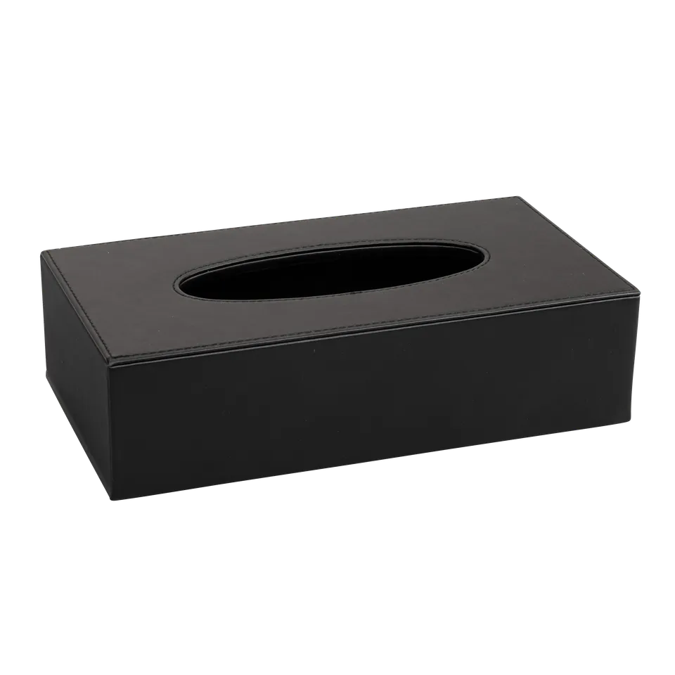 aliseo-londoner-kosmetiktuchspender-kunstleder-schwarz-taupe-2 image 1