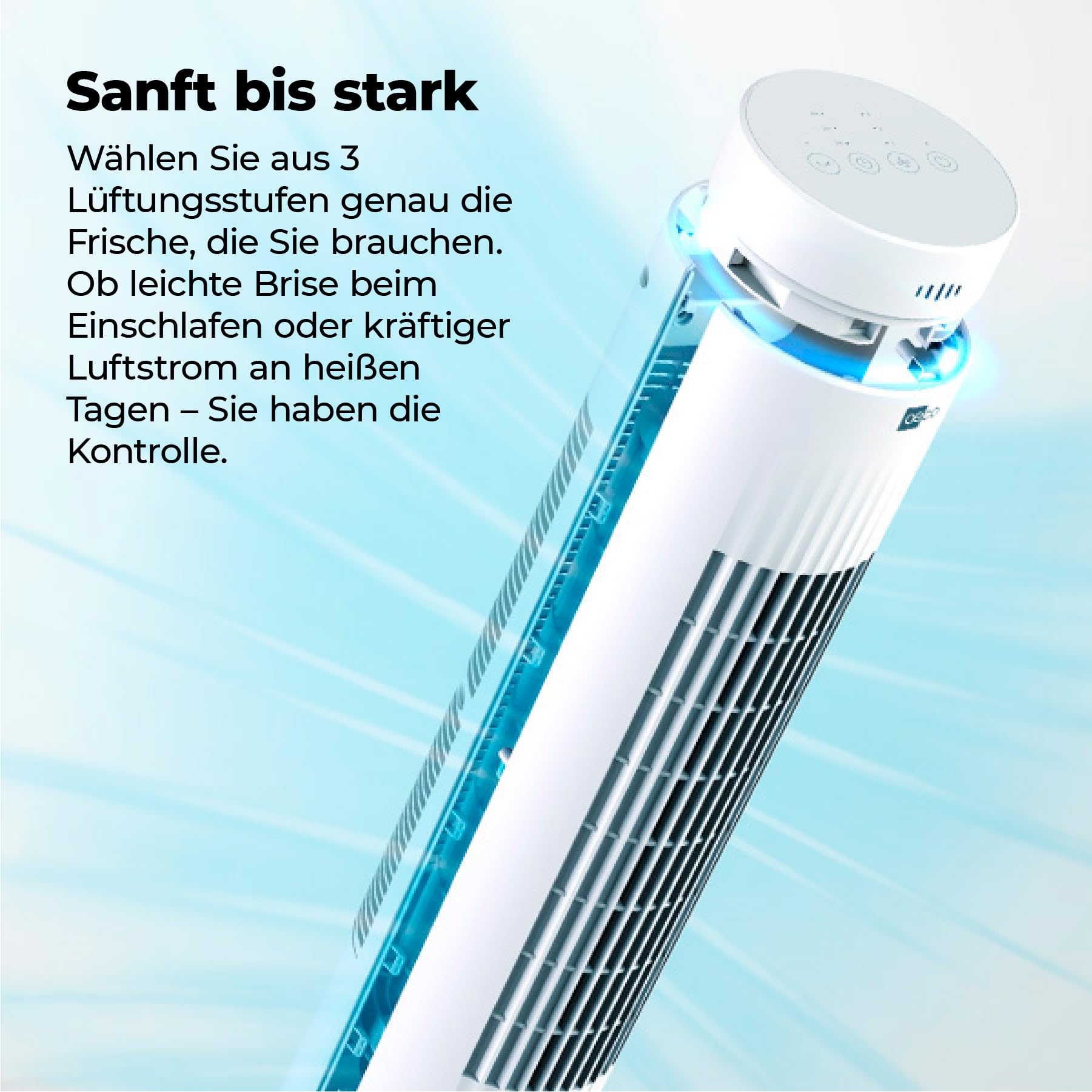 aeco-airx-spin-turmventilator-76-cm-mit-fernbedienung image 3