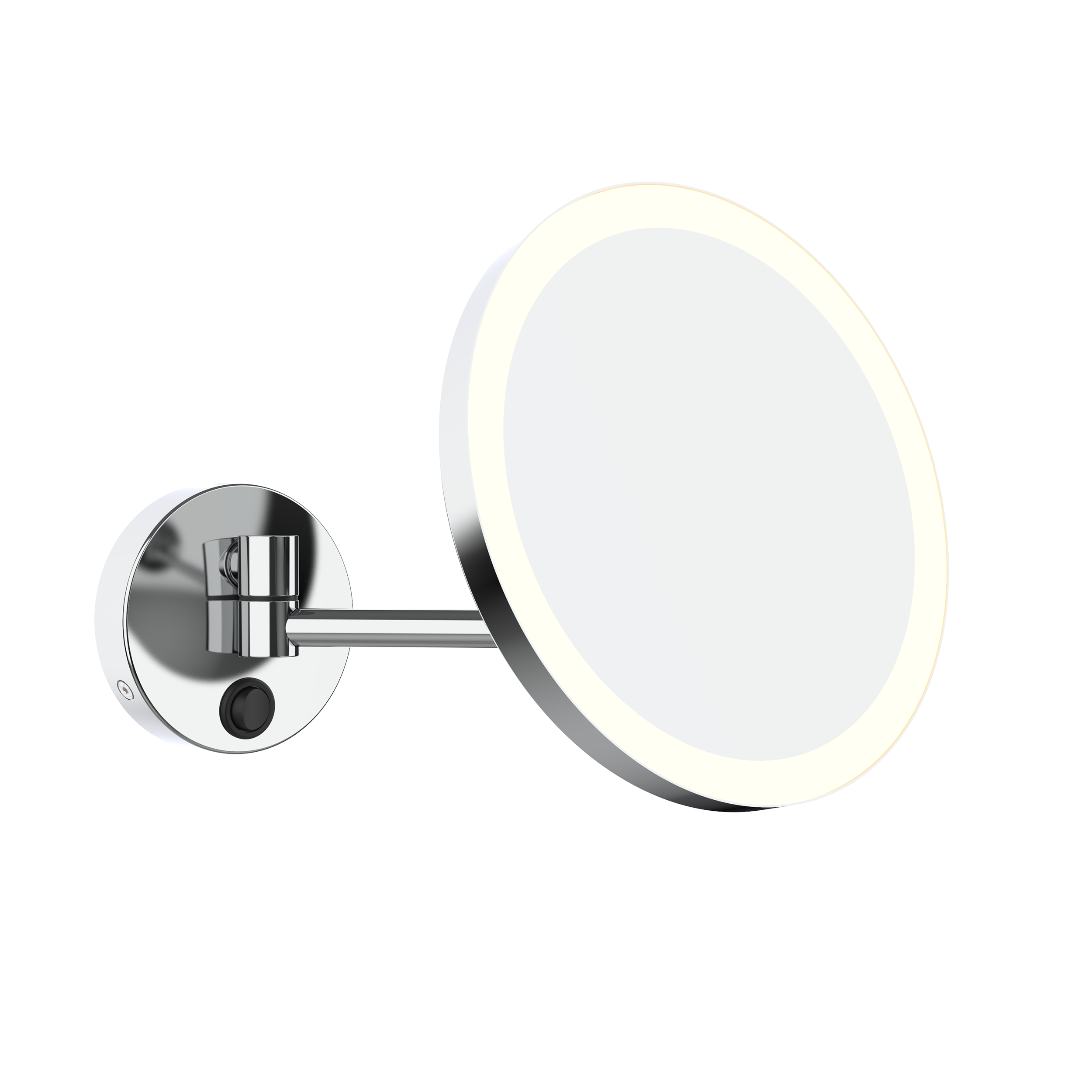 aliseo-led-my-beleuchteter-kosmetikspiegel-mit-3-fach-vergr-erung-und-schwenkarm image 1