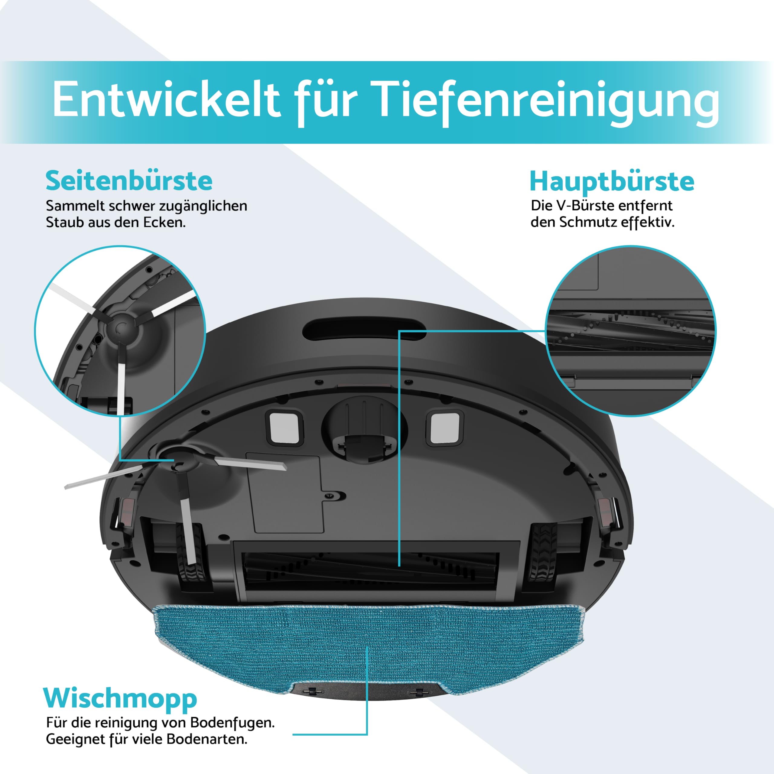 aeco-vacubot-x5-saugroboter-mit-wischfunktion-5000pa image 6