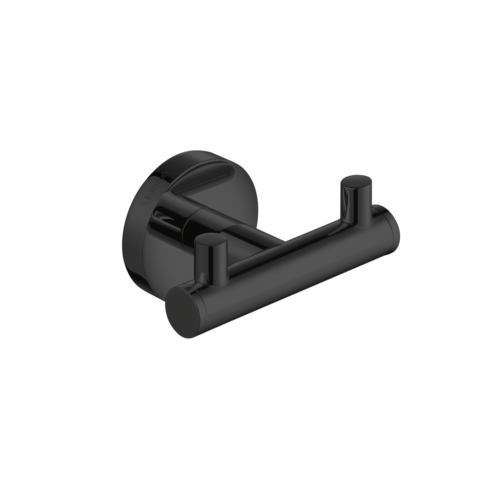 aliseo-nexxus-doppel-haken-schwarz-matt-messing image 1