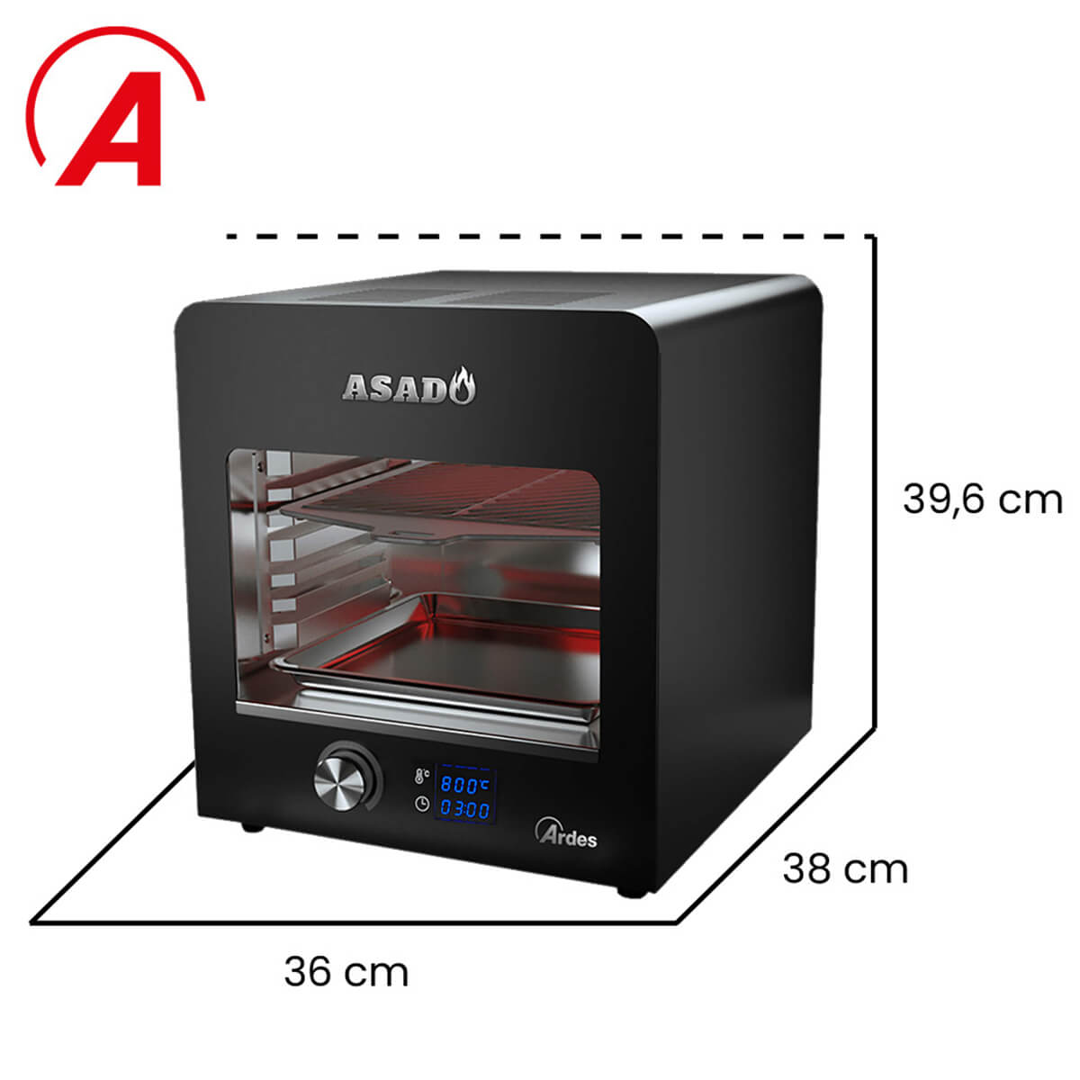 ardes-arbeef01-asado-hochtemperatur-ofen-grill-850-c image 6