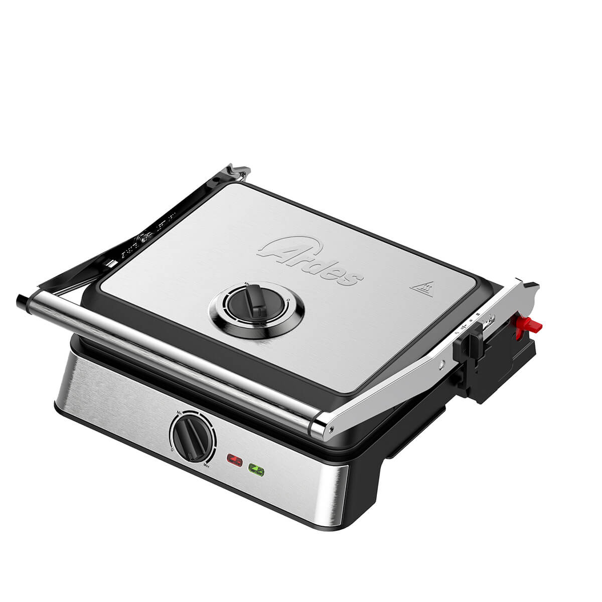 ardes-arbis02-parilla-kontaktgrill-29x24-cm-mit-doppel-thermostat image 3