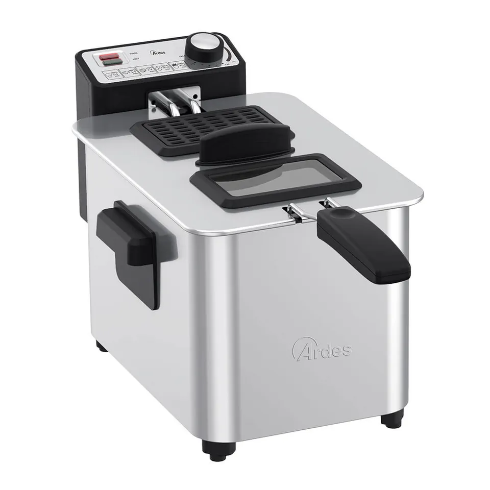 ardes-dorella-4l-ardeep01-edelstahl-fritteuse-4-liter-bis-190-c image 1