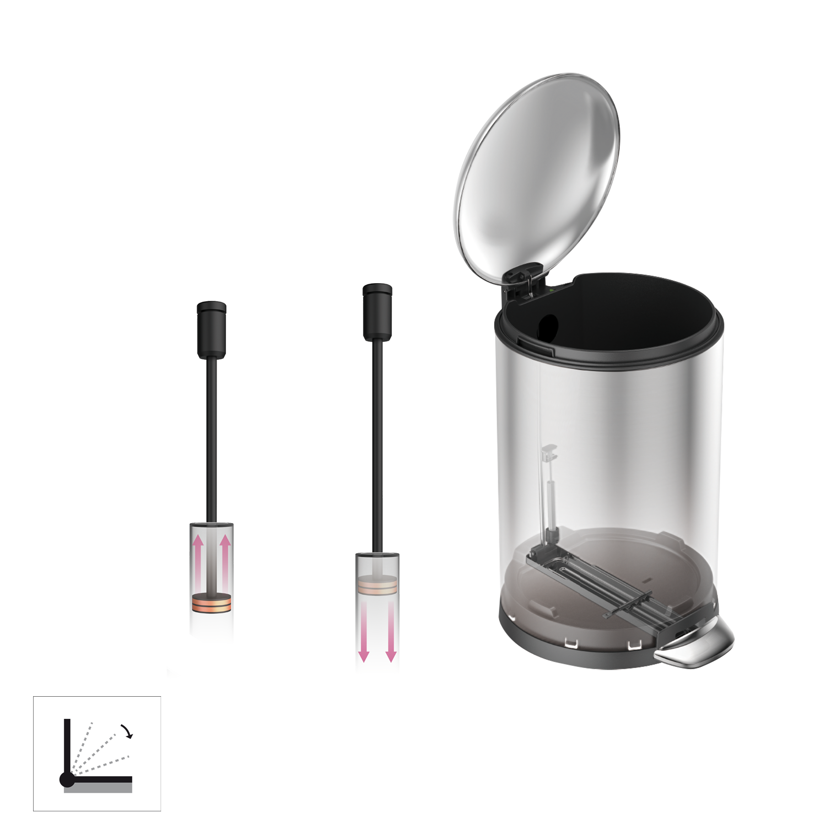 aliseo-prestige-abfallbeh-lter-edelstahl-3l-5l image 5