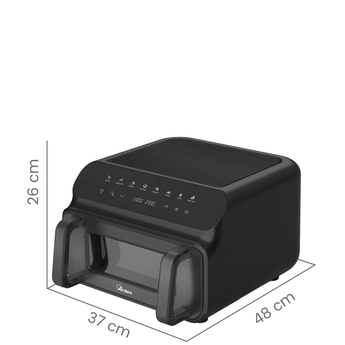 ardes-friggisana-grill-arfrya12gp-hei-luftfritteuse-grill image 7