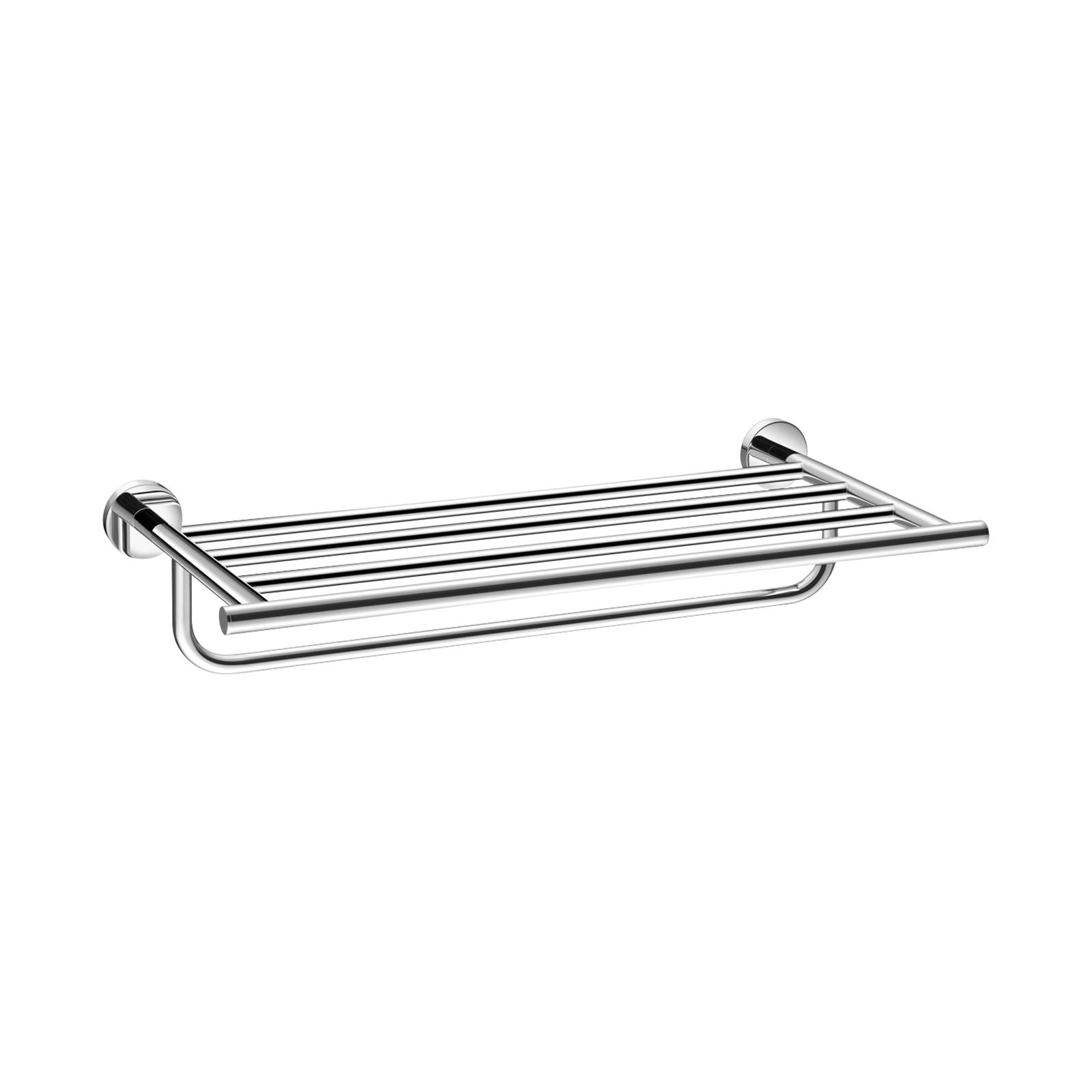aliseo-now-handtuchablage-mit-stange-messing-chrom image 1