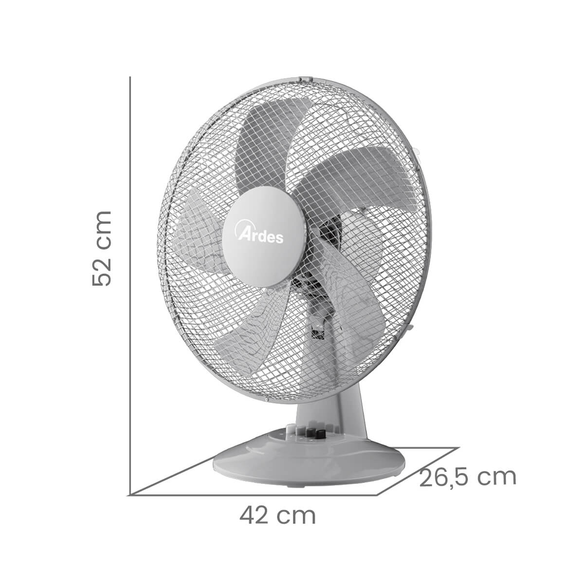 ardes-ar5st40g-steelo-40g-tischventilator-40cm image 5