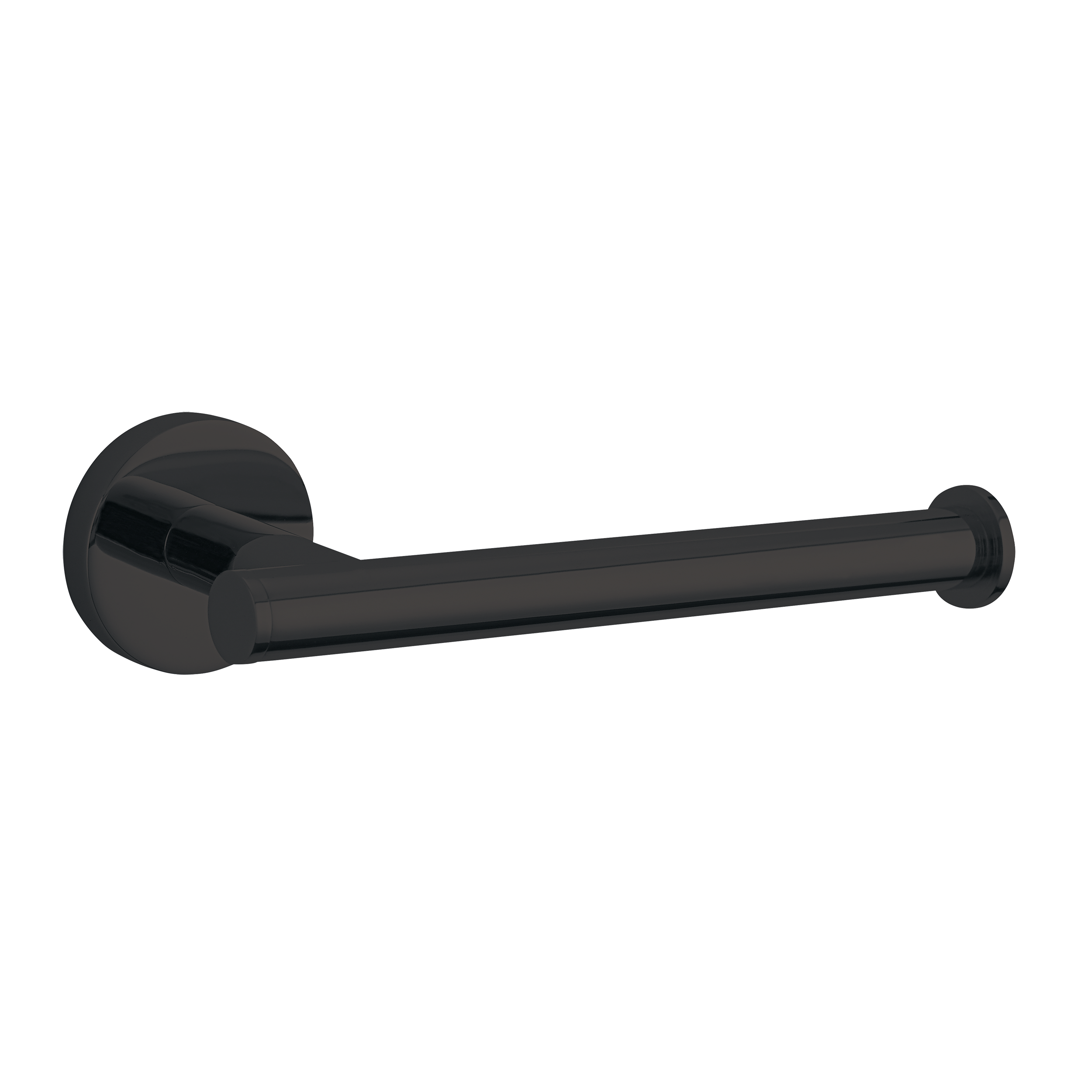 aliseo-nexxus-papierrollenhalter-schwarz-matt-messing image 1