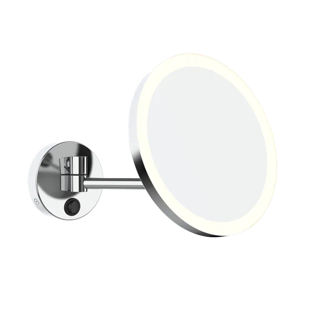 aliseo-led-my-beleuchteter-kosmetikspiegel-mit-3-fach-vergr-erung-und-schwenkarm image 1