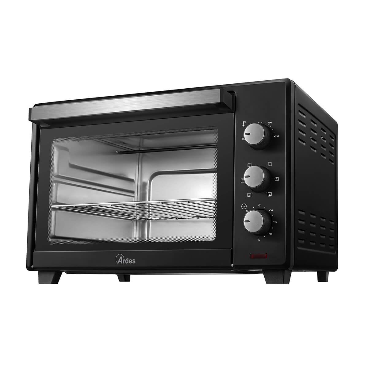 ardes-gustavo-dark-ar6238b-elektro-backofen-38l-umluft image 2