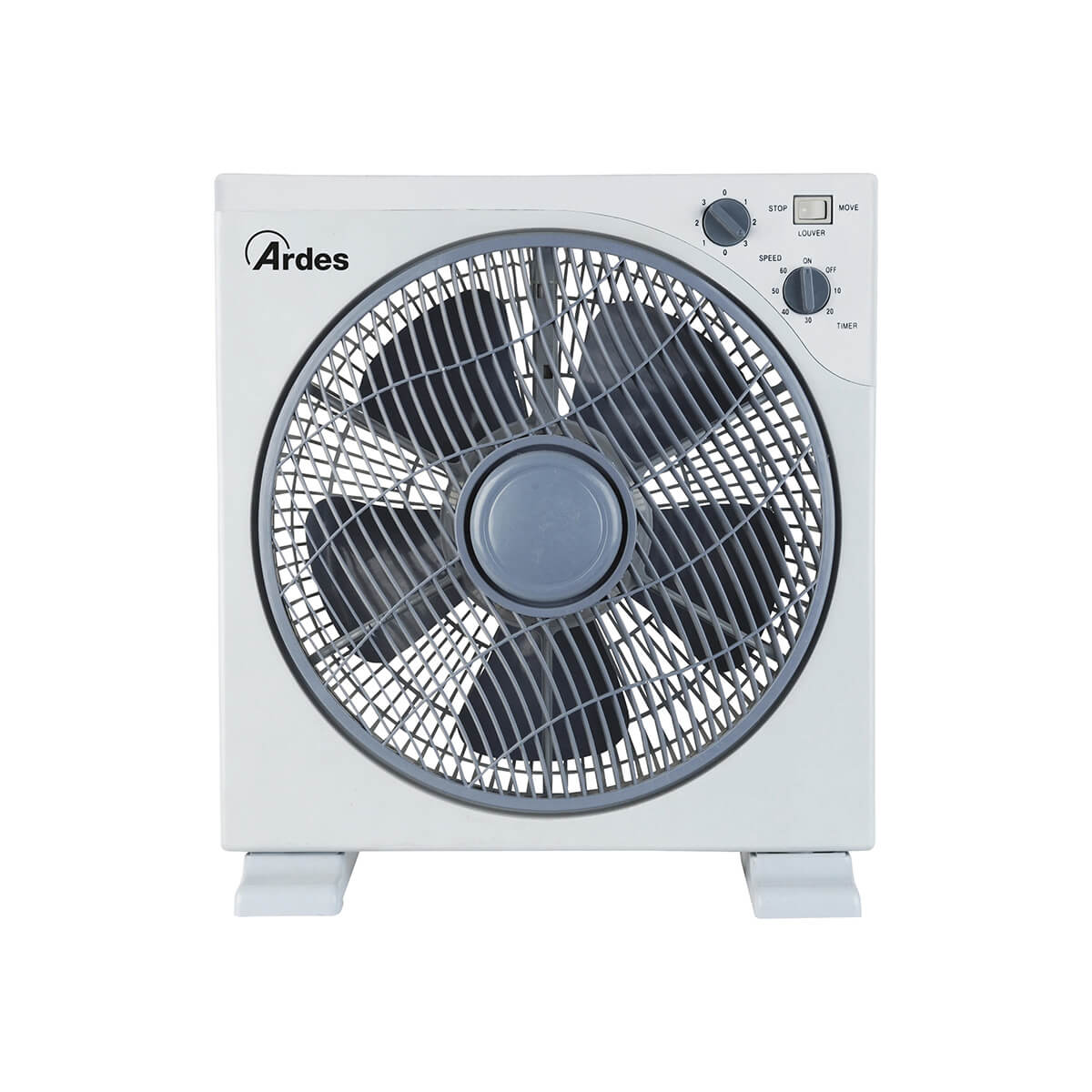ardes-ar5b29-floor-white-box-ventilator-30-cm image 1