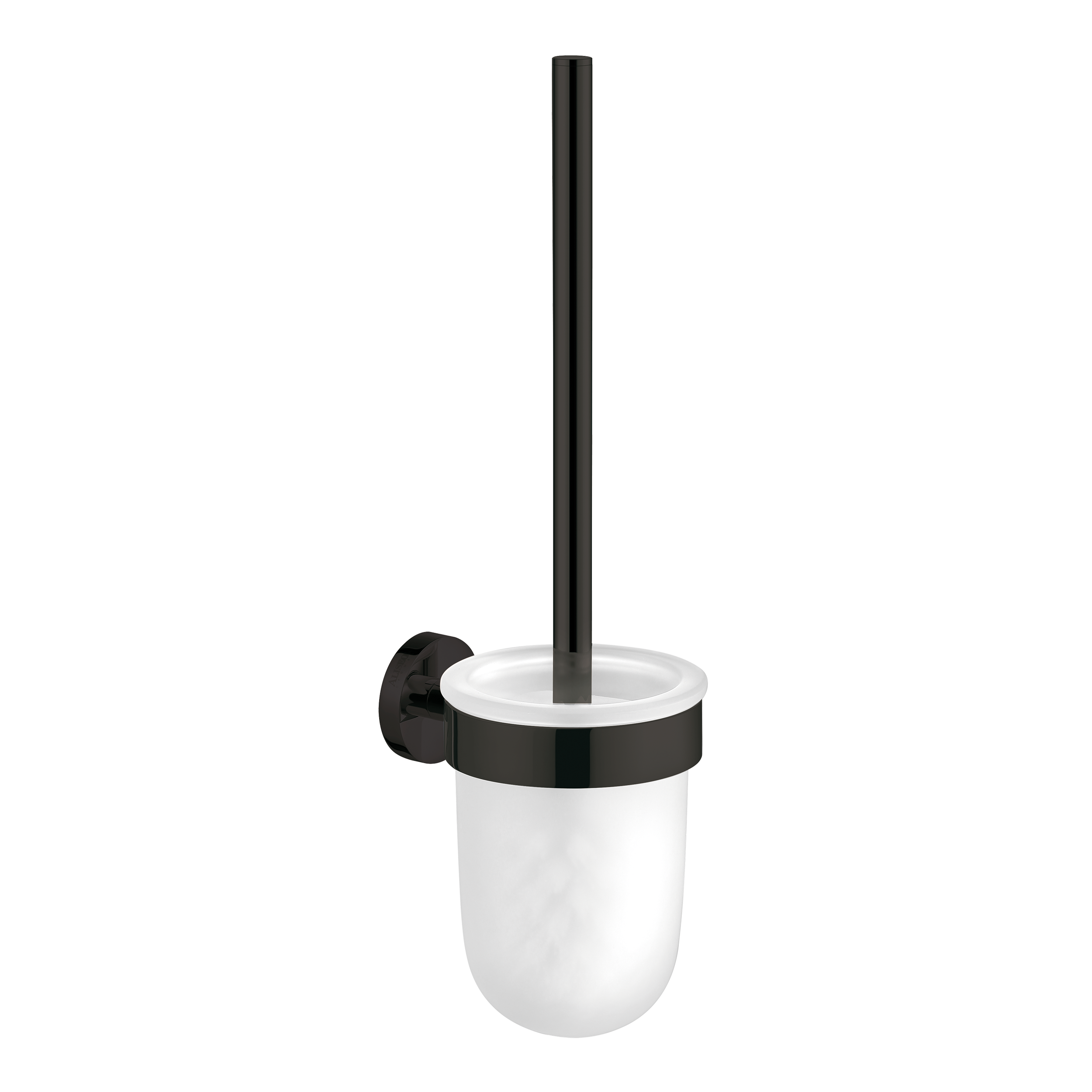 aliseo-nexxus-wc-b-rstengarnitur-schwarz-matt-messing image 1