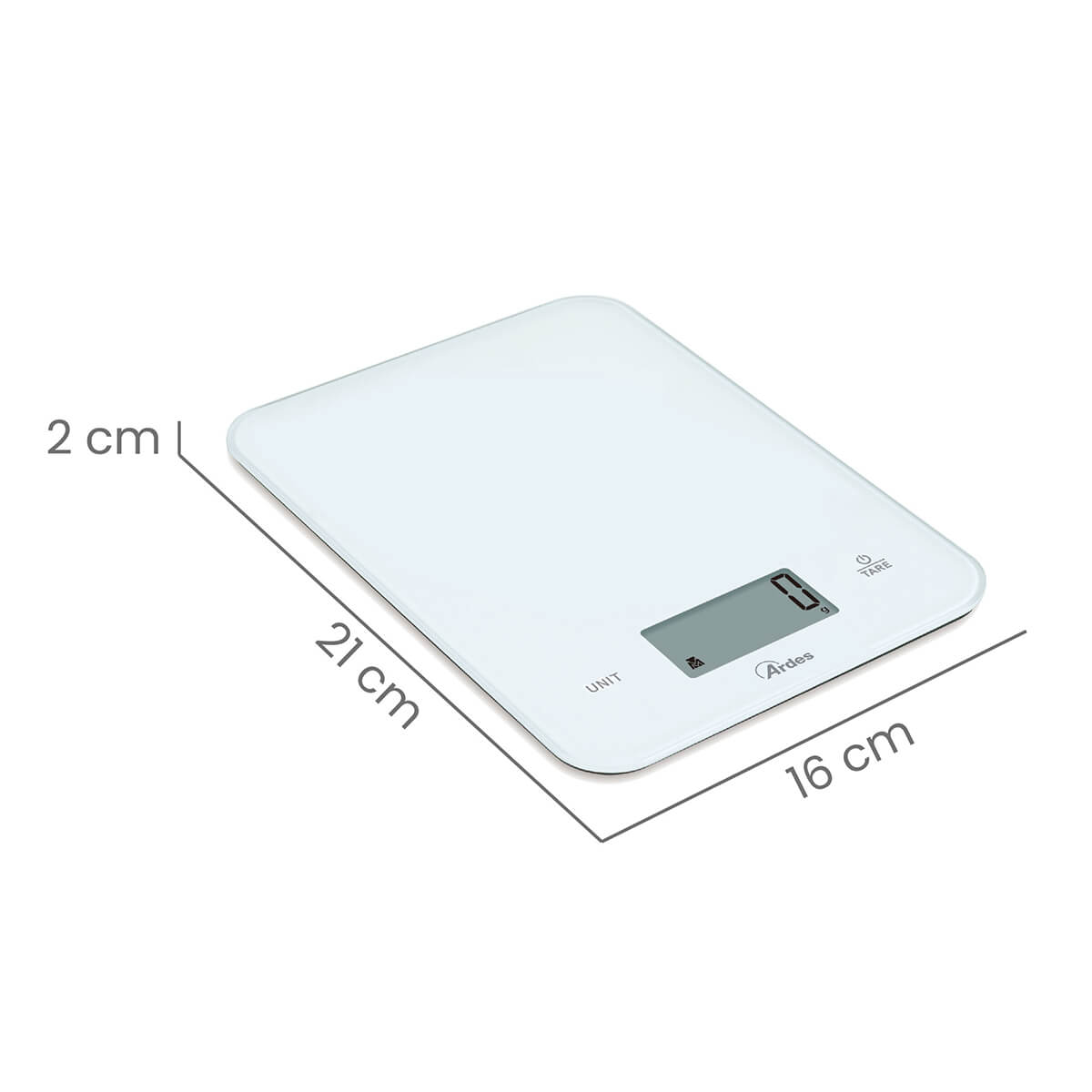 ardes-ar1pa4ww-h2o-digitale-k-chenwaage-glas-bis-10-kg image 5